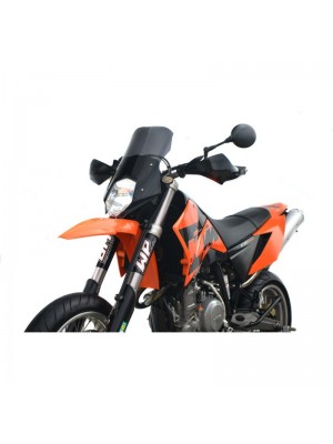 MOTOCIKLO PRIEKINIS STIKLAS KTM 640 SUPERMOTO 05-06