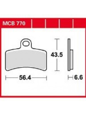 STABDŽIŲ TRINKELĖS TRW MCB770