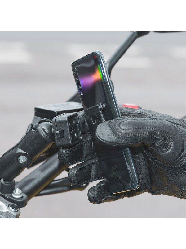 Mount Per Manubrio Supporto Per Telefono Su Manubrio Moto Oxford CLIQR OX864 - Regolabile, Leggero E Resistente Alle Intemperie X 1999 Clamp