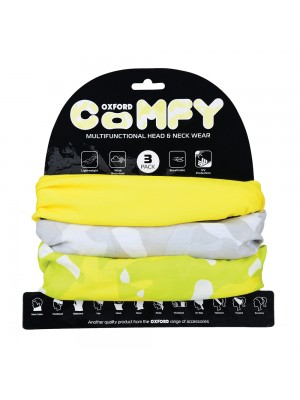 POŠALMIS OXFORD COMFY HAVOC FLUO 3-PAK