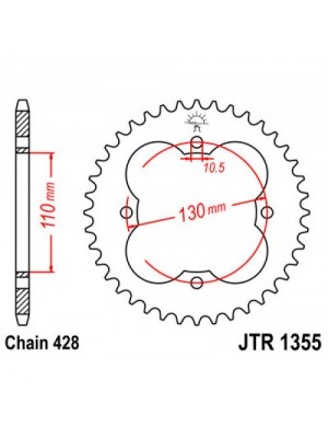 GALINĖ ŽVAIGŽDĖ JT JTR1355,48