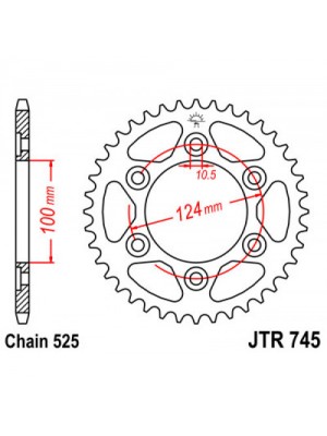 GALINĖ ŽVAIGŽDĖ JT JTR745,37