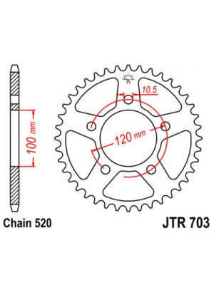 GALINĖ ŽVAIGŽDĖ JT JTR703,44