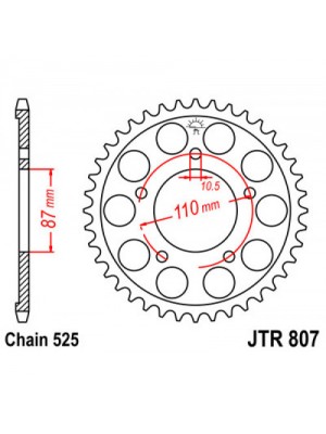 GALINĖ ŽVAIGŽDĖ JT JTR807,46