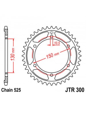 GALINĖ ŽVAIGŽDĖ JT JTR300,42