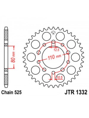 GALINĖ ŽVAIGŽDĖ JT JTR1332,41