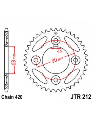 GALINĖ ŽVAIGŽDĖ JT JTR212,35