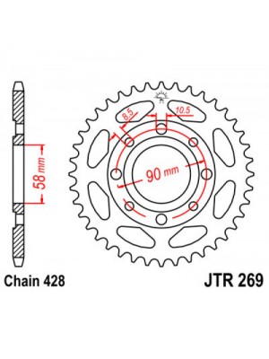 GALINĖ ŽVAIGŽDĖ JT JTR269,49