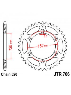 GALINĖ ŽVAIGŽDĖ JT JTR706,46