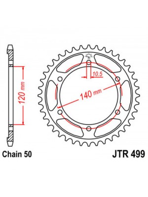 GALINĖ ŽVAIGŽDĖ JT JTR499,43