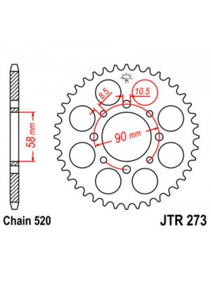 GALINĖ ŽVAIGŽDĖ JT JTR273,44