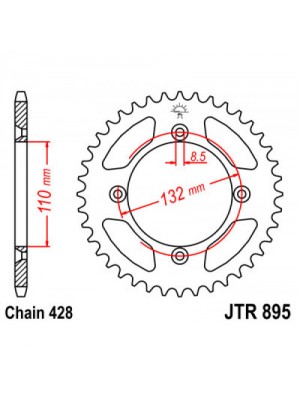 GALINĖ ŽVAIGŽDĖ JT JTR895,46