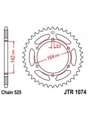 GALINĖ ŽVAIGŽDĖ JT JTR1074,44