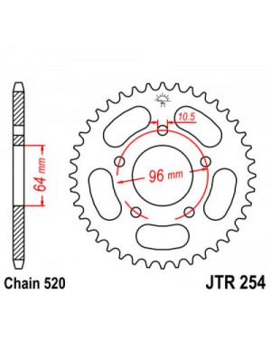 GALINĖ ŽVAIGŽDĖ JT JTR254,37