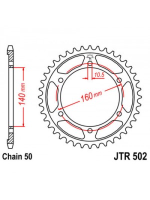 GALINĖ ŽVAIGŽDĖ JT JTR502,45