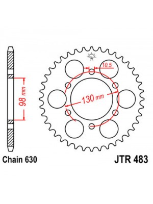 GALINĖ ŽVAIGŽDĖ JT JTR483,35