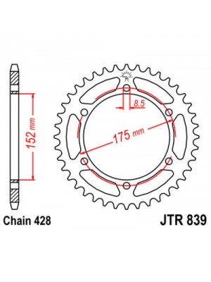 GALINĖ ŽVAIGŽDĖ JT JTR839,57