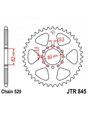 GALINĖ ŽVAIGŽDĖ JT JTR845,40