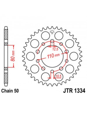 GALINĖ ŽVAIGŽDĖ JT JTR1334,42