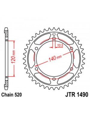 GALINĖ ŽVAIGŽDĖ JT JTR1490,42