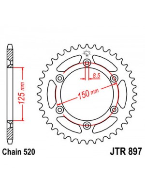 GALINĖ ŽVAIGŽDĖ JT JTR897,47