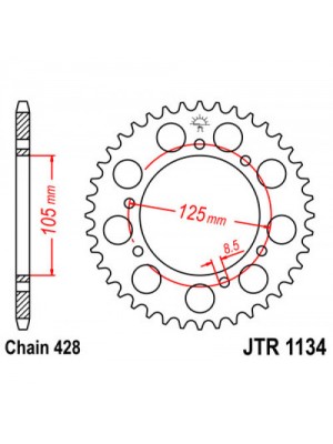 GALINĖ ŽVAIGŽDĖ JT JTR1134,54