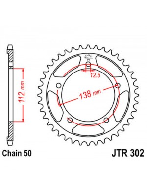 GALINĖ ŽVAIGŽDĖ JT JTR302,41