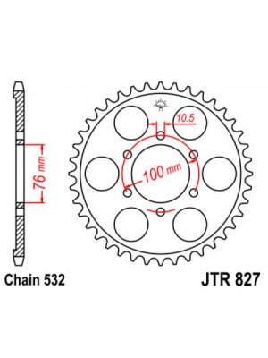 GALINĖ ŽVAIGŽDĖ JT JTR827,48