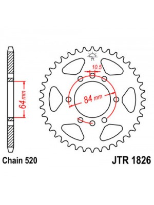 GALINĖ ŽVAIGŽDĖ JT JTR1826,41