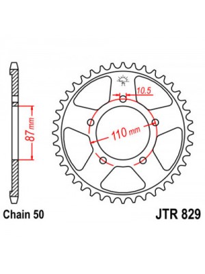 GALINĖ ŽVAIGŽDĖ JT JTR829,47