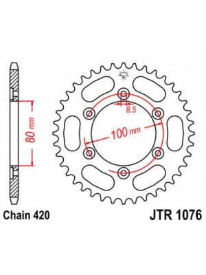 GALINĖ ŽVAIGŽDĖ JT JTR1076,52