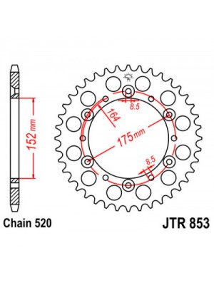 GALINĖ ŽVAIGŽDĖ JT JTR853,42