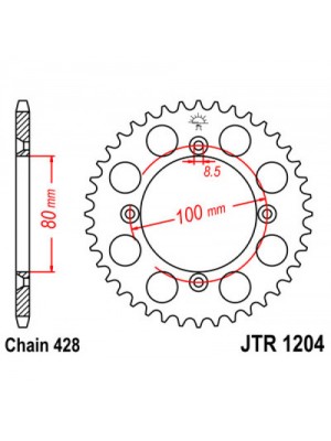 GALINĖ ŽVAIGŽDĖ JT JTR1204,50