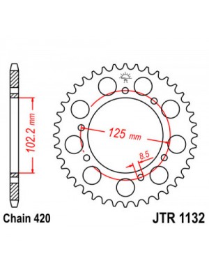 GALINĖ ŽVAIGŽDĖ JT JTR1132,53