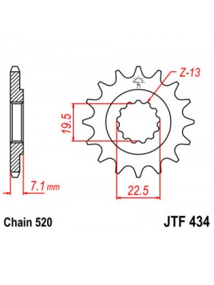 PRIEKINĖ ŽVAIGŽDĖJT JTF434,14