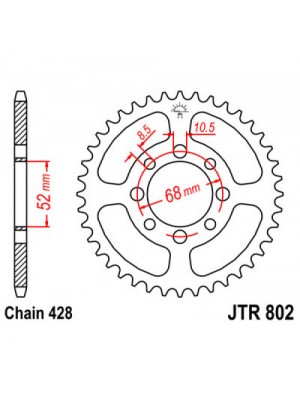 GALINĖ ŽVAIGŽDĖ JT JTR802,44