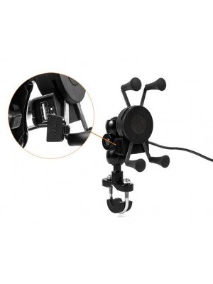 TELEFONO LAIKIKLIS SU USB PAKROVĖJU