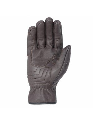 OXFORD HOLBEACH MS SHORT LEATHER BROWN MOTO ODINĖS PIRŠTINĖS