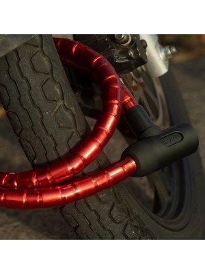 MOTOCIKLO UŽRAKTO LYNAS OXFORD BARRIER RAUDONA