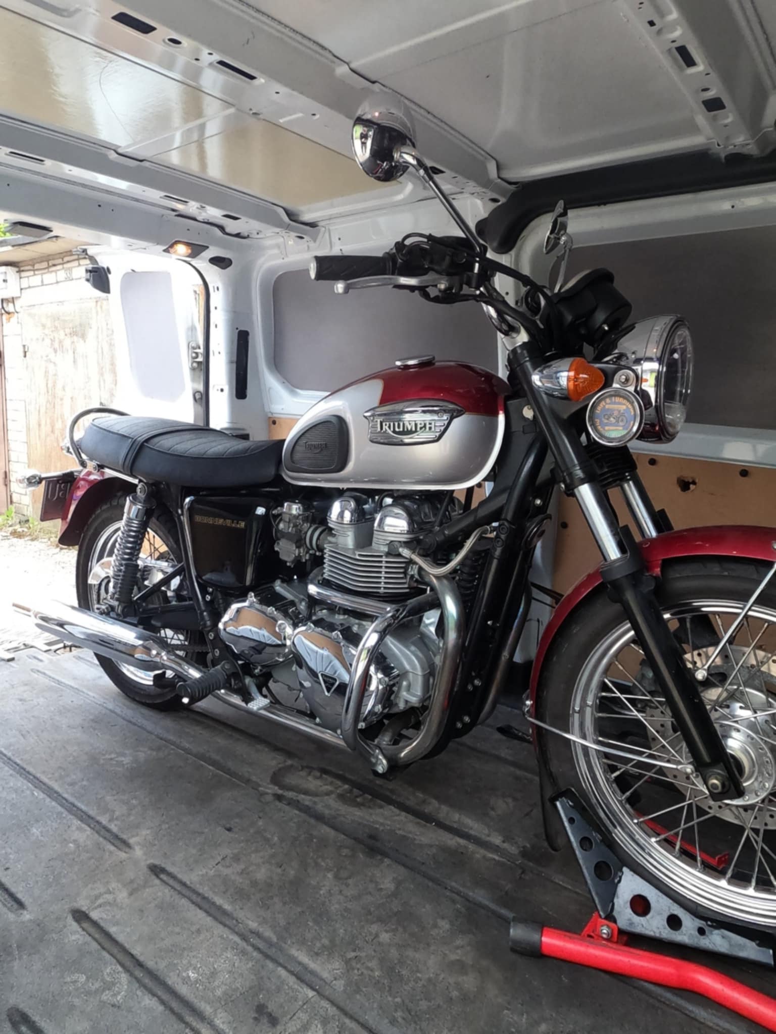 Motospinta, motociklų pervežimas 5