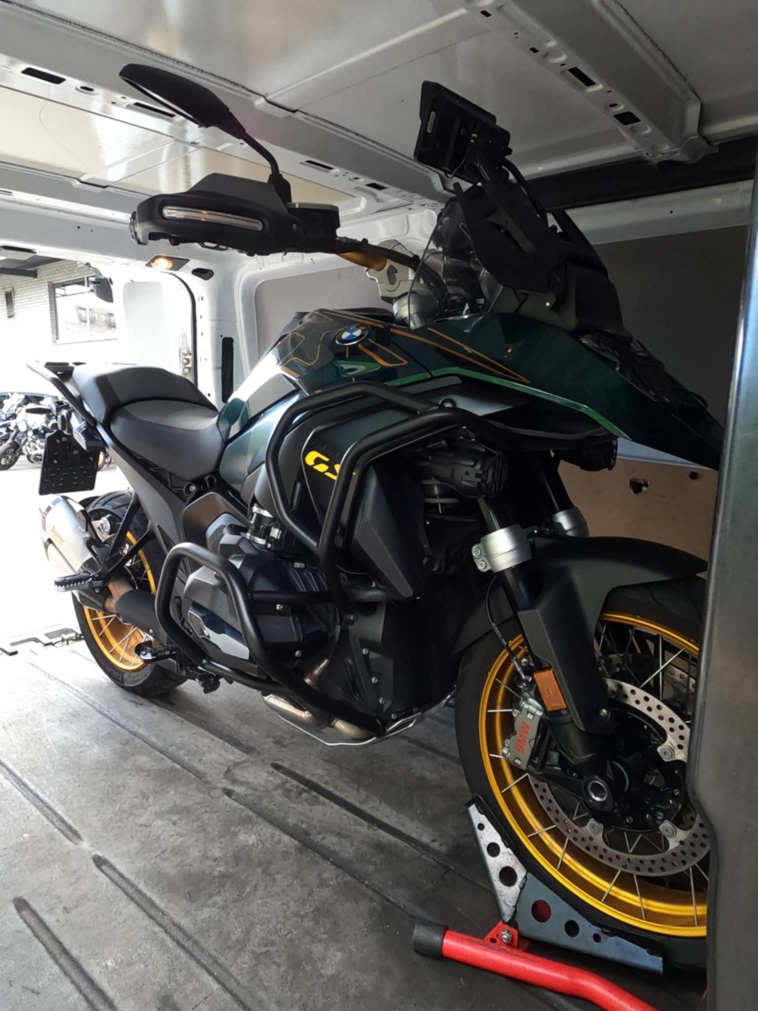 Motospinta, motociklų pervežimas 6