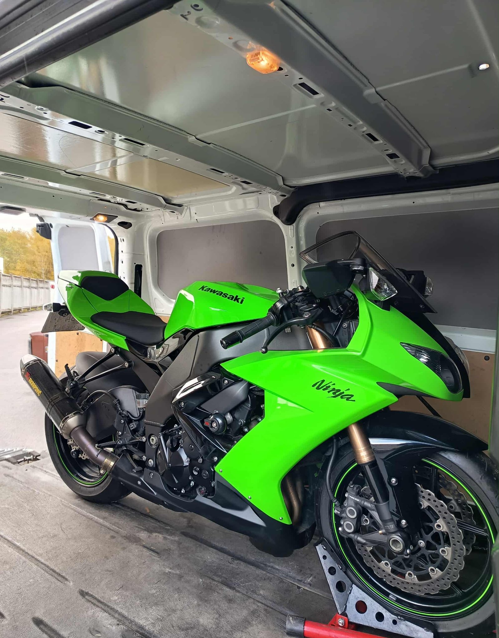 Motospinta, motociklų pervežimas